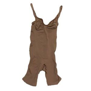 SKIMS Mid-Thigh Bodysuit Seamless Sculpt Sienna Brown L/XL (12-16) NWOT MSRP 74